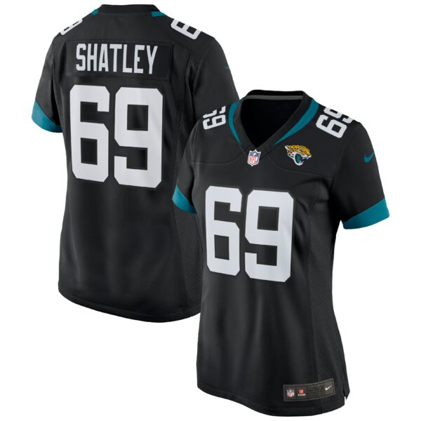 Women’s Jacksonville Jaguars Tyler Shatley Nike Black Game Jersey