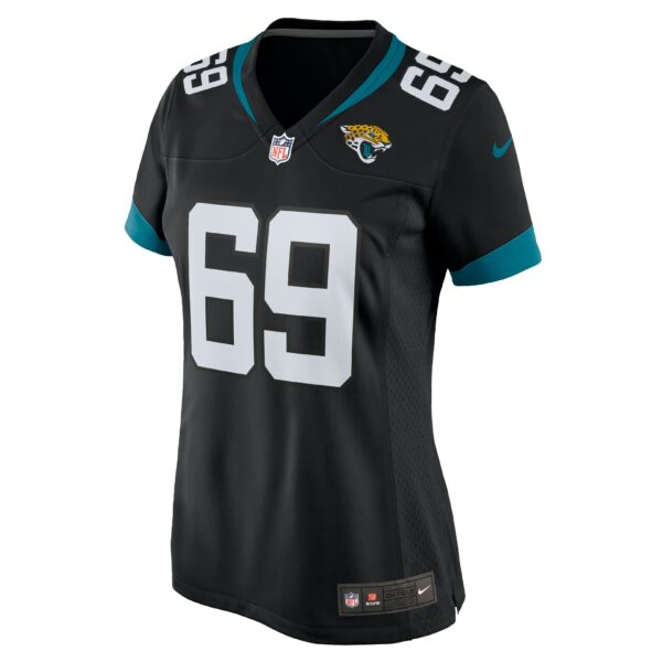 Women’s Jacksonville Jaguars Tyler Shatley Nike Black Game Jersey