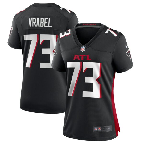 Women’s Atlanta Falcons Tyler Vrabel Nike Black Player Game Jersey