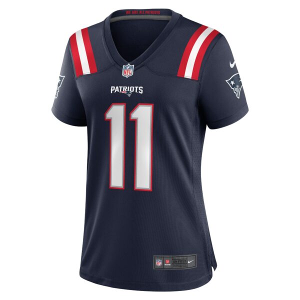 Women’s New England Patriots Tyquan Thornton Nike Navy Game Player Jersey