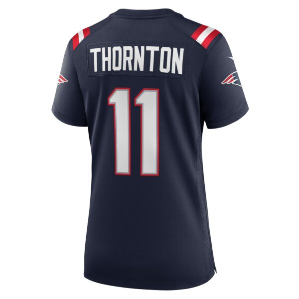 Women’s New England Patriots Tyquan Thornton Nike Navy Game Player Jersey