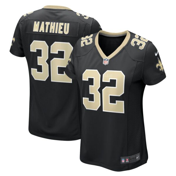 Women’s New Orleans Saints Tyrann Mathieu Nike Black Player Jersey