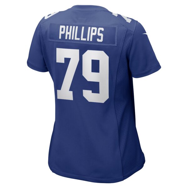 Women’s New York Giants Tyre Phillips Nike Royal Game Player Jersey