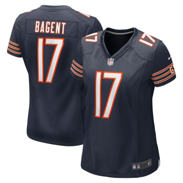 Women’s Chicago Bears Tyson Bagent Nike Navy Game Jersey