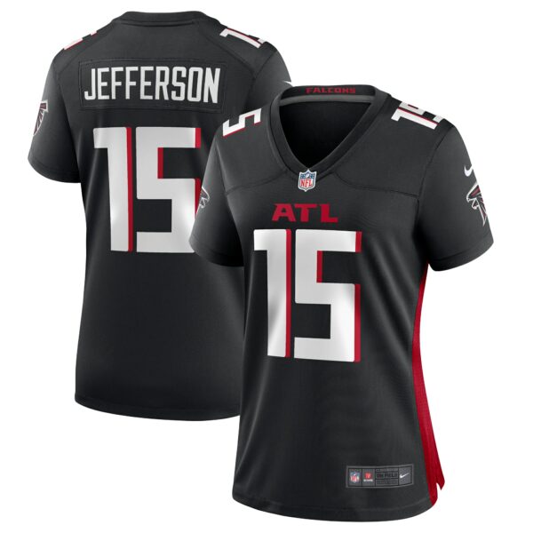 Women’s Atlanta Falcons Van Jefferson Nike Black Game Jersey