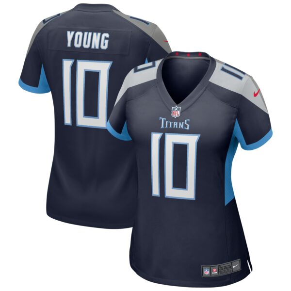 Women’s Tennessee Titans Vince Young Nike Navy Game Retired Player Jersey