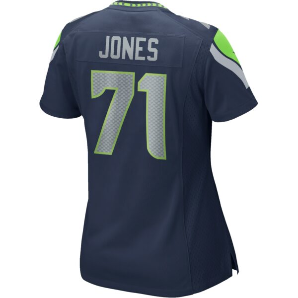 Women’s Seattle Seahawks Walter Jones Nike College Navy Game Retired Player Jersey