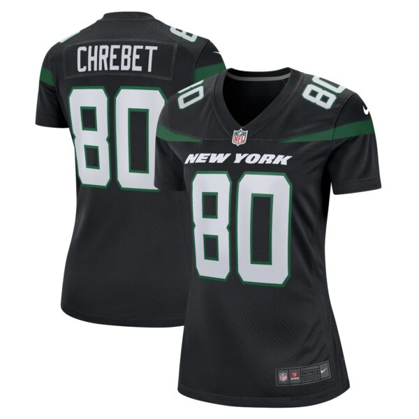 Women’s New York Jets Wayne Chrebet Nike Black Retired Player Jersey