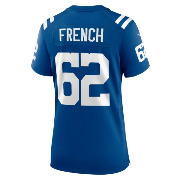 Women’s Indianapolis Colts Wesley French Nike Royal Game Player Jersey