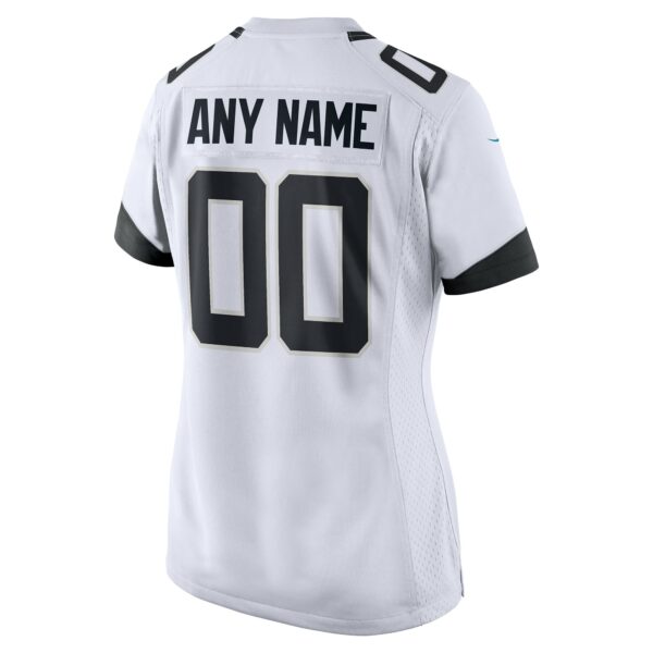 Women’s Nike White Jacksonville Jaguars Custom Game Jersey