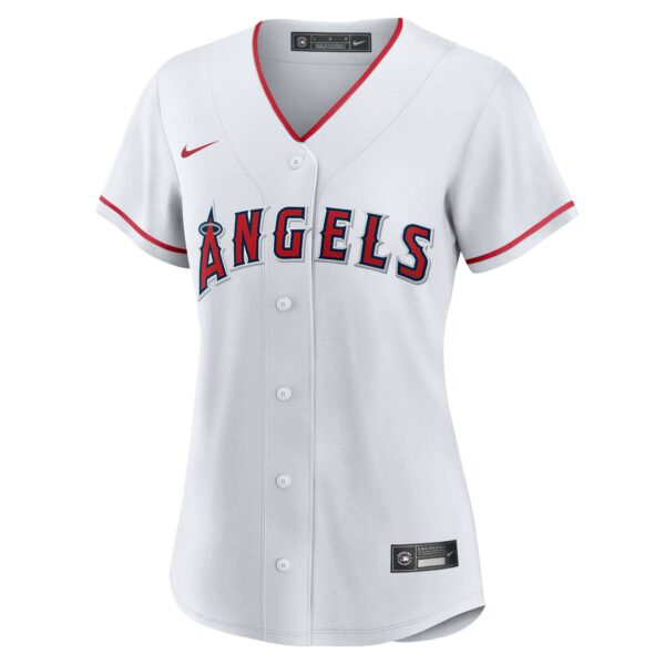 Women’s Los Angeles Angels Nike White Home Blank Replica Jersey