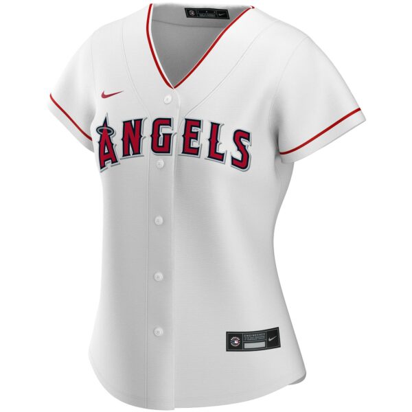 Women’s Los Angeles Angels Nike White Home Replica Custom Jersey