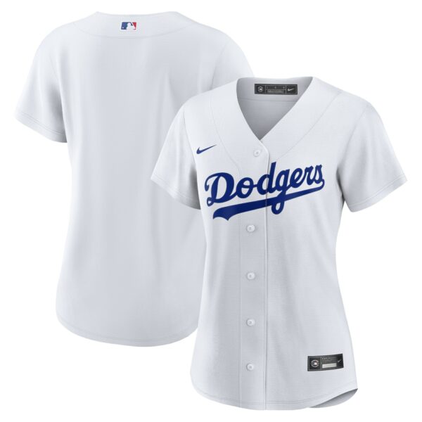 Women’s Los Angeles Dodgers Nike White Home Replica Team Jersey