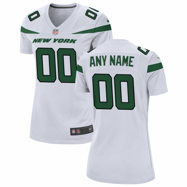 Women’s Nike White New York Jets Custom Game Jersey