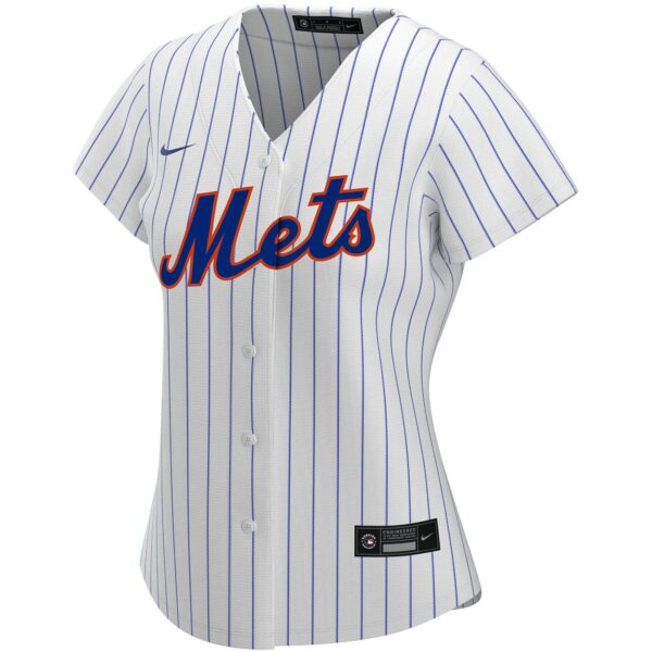 Women’s New York Mets Nike White Home Replica Custom Jersey