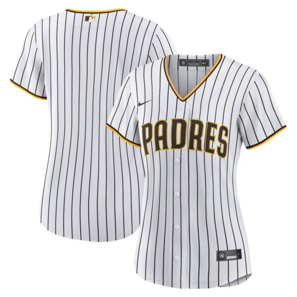 Women’s San Diego Padres Nike White Home Blank Replica Jersey