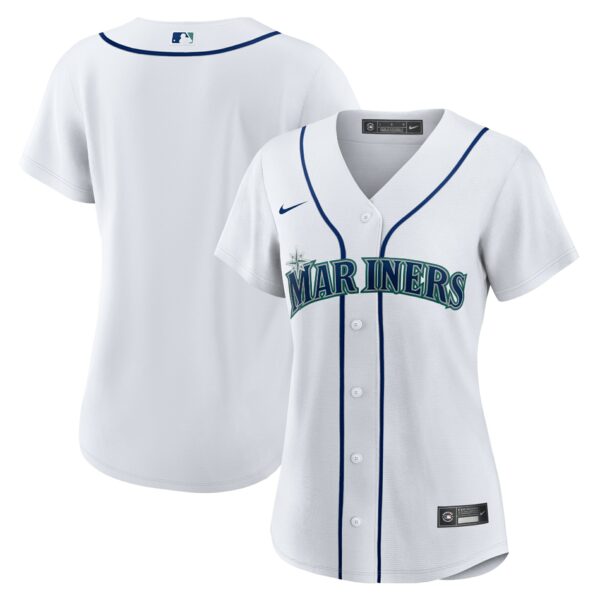 Women’s Seattle Mariners Nike White Home Replica Team Jersey