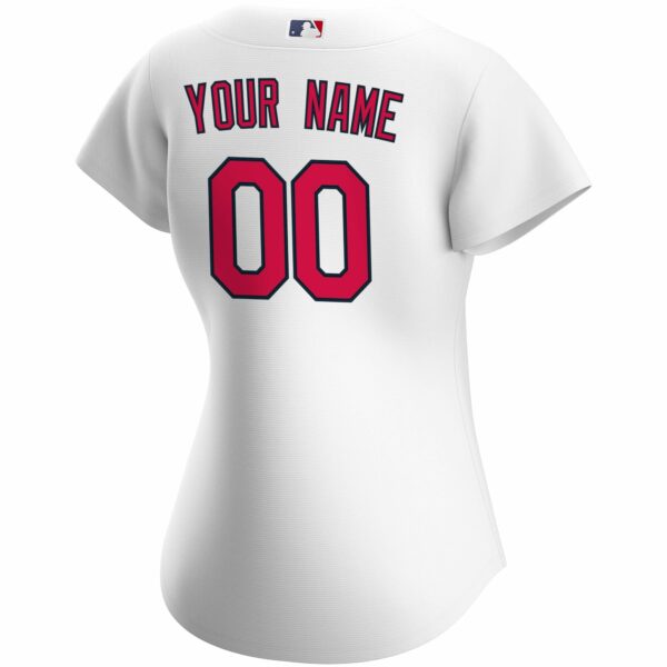 Women’s St. Louis Cardinals Nike White Home Replica Custom Jersey