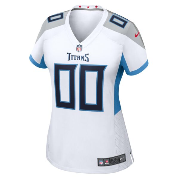 Women’s Nike White Tennessee Titans Custom Game Jersey