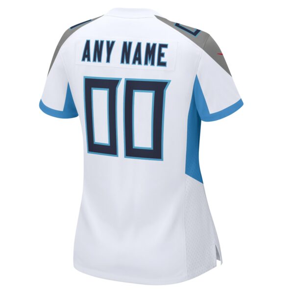 Women’s Nike White Tennessee Titans Custom Game Jersey