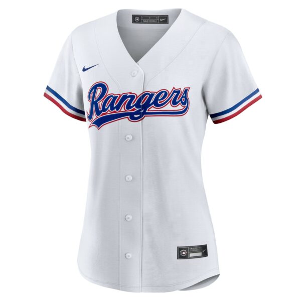 Women’s Texas Rangers Nike White Home Replica Team Jersey