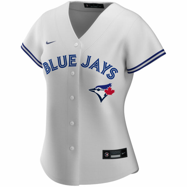 Women’s Toronto Blue Jays Nike White Home Replica Custom Jersey