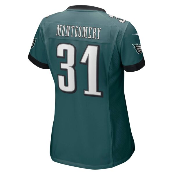 Women’s Philadelphia Eagles Wilbert Montgomery Nike Midnight Green Retired Player Jersey