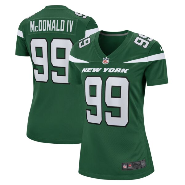 Women’s New York Jets Will McDonald IV Nike Gotham Green Game Jersey