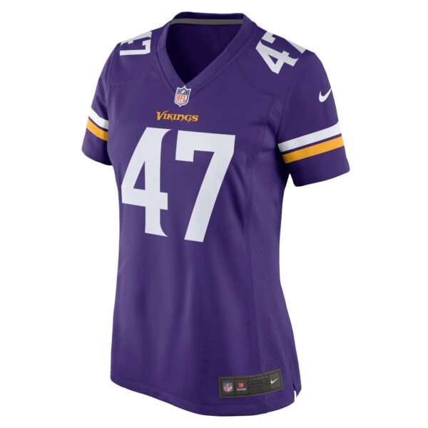 Women’s Minnesota Vikings William Kwenkeu Nike Purple Home Game Player Jersey