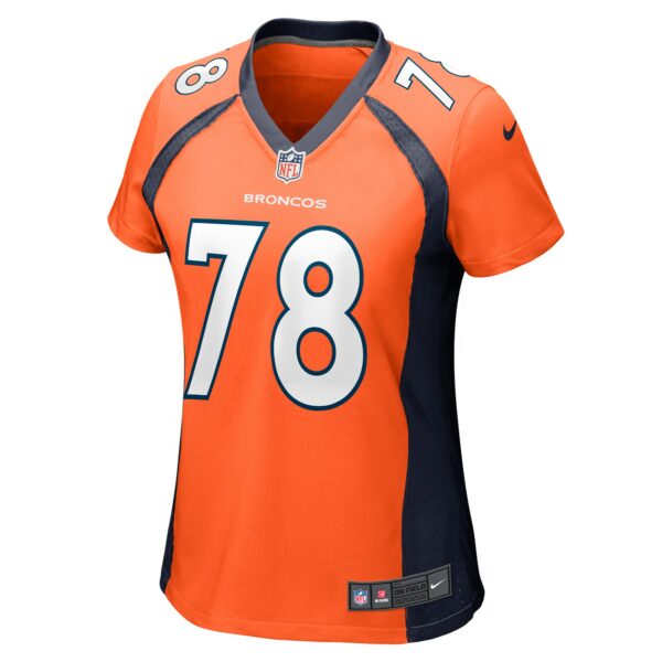 Women’s Denver Broncos William Sherman Nike Orange Team Game Jersey