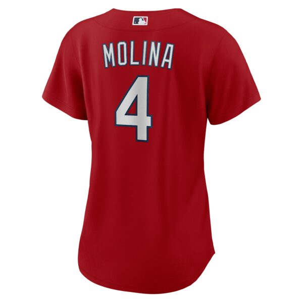 Women’s St. Louis Cardinals Yadier Molina Nike Red Alternate Replica Player Jersey