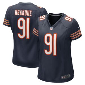 Women's Chicago Bears Yannick Ngakoue Nike Navy Team Game Jersey