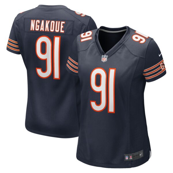 Women’s Chicago Bears Yannick Ngakoue Nike Navy Team Game Jersey