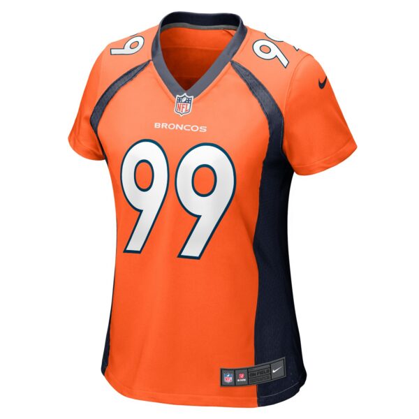 Women’s Denver Broncos Zach Allen Nike Orange Game Player Jersey