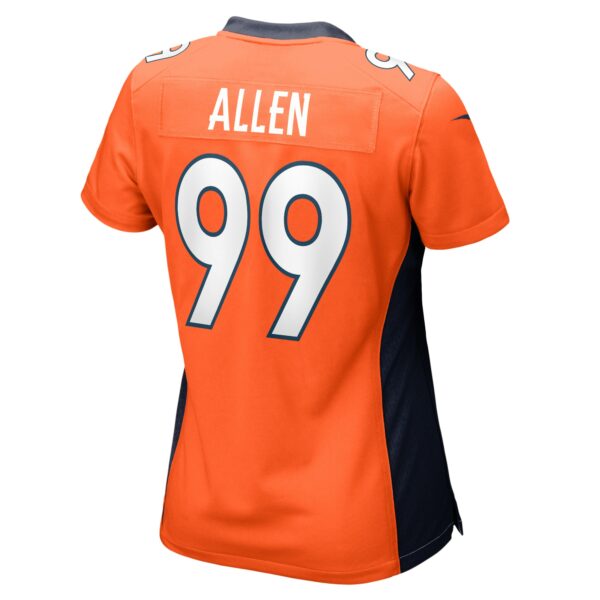 Women’s Denver Broncos Zach Allen Nike Orange Game Player Jersey