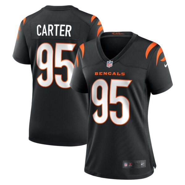 Women’s Cincinnati Bengals Zach Carter Nike Black Game Player Jersey