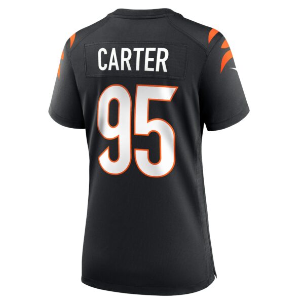 Women’s Cincinnati Bengals Zach Carter Nike Black Game Player Jersey