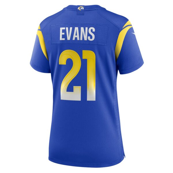 Women’s Los Angeles Rams Zach Evans Nike Royal Home Game Jersey