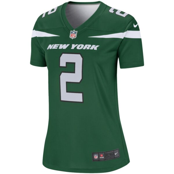 Women’s New York Jets Zach Wilson Nike Gotham Green Legend Jersey