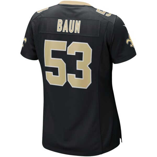 Women’s New Orleans Saints Zack Baun Nike Black Game Jersey