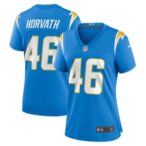 Women's Los Angeles Chargers Zander Horvath Nike Powder Blue Game Jersey