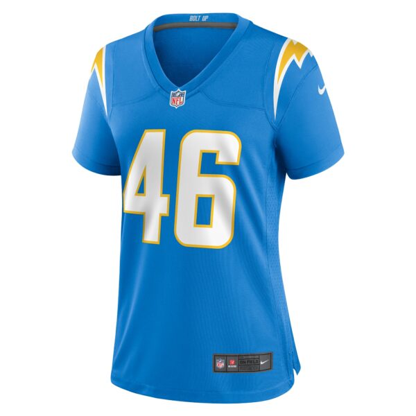 Women’s Los Angeles Chargers Zander Horvath Nike Powder Blue Game Jersey