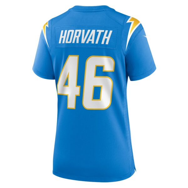 Women’s Los Angeles Chargers Zander Horvath Nike Powder Blue Game Jersey