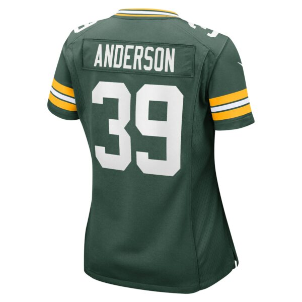 Women’s Green Bay Packers Zayne Anderson Nike Green Team Game Jersey