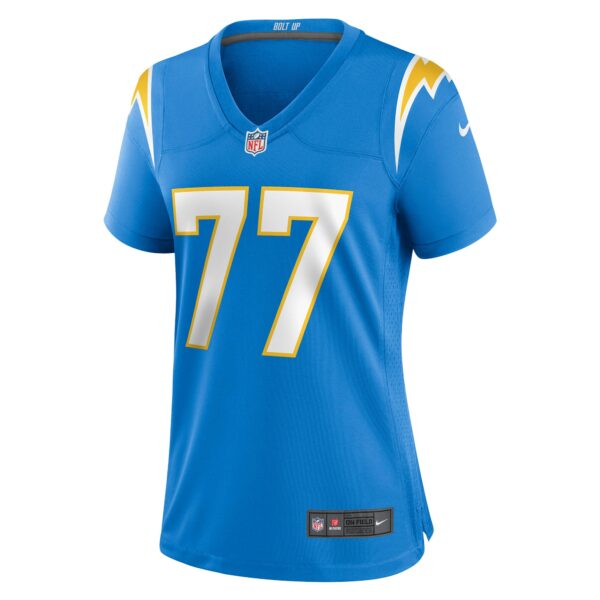 Women’s Los Angeles Chargers Zion Johnson Nike Powder Blue Player Game Jersey