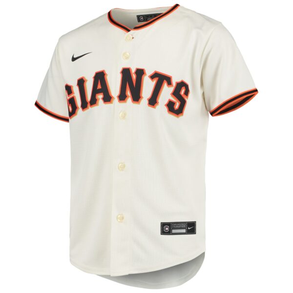 Youth San Francisco Giants Brandon Crawford Nike Cream Alternate Replica Player Jersey