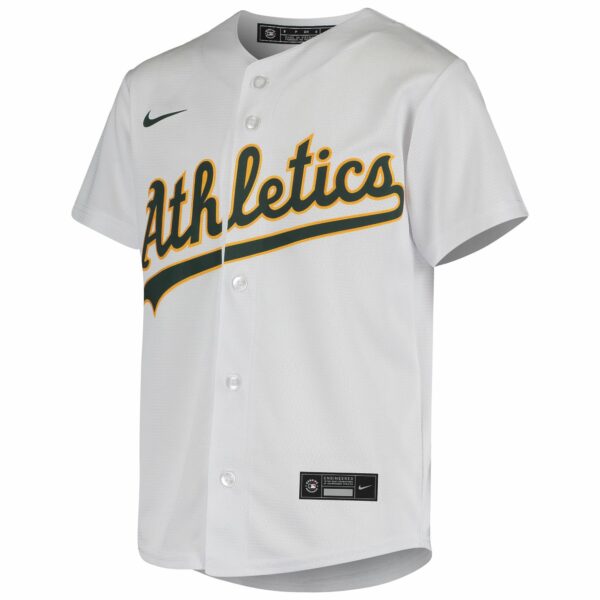 Youth Oakland Athletics Khris Davis Nike White Home Jersey