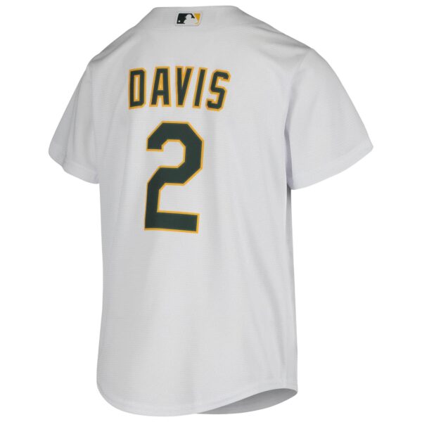 Youth Oakland Athletics Khris Davis Nike White Home Jersey