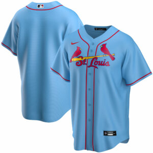 Youth St. Louis Cardinals Nike Light Blue Alternate Replica Team Jersey