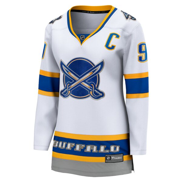 Women’s Buffalo Sabres Jack Eichel Fanatics Branded White 2020/21 Special Edition Breakaway Player Jersey